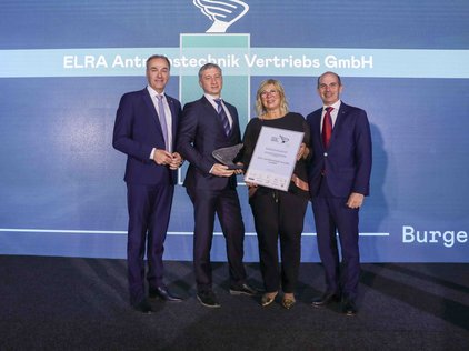 Gruppenfoto mit den ALC Inklusionspreisträger*innen 2023 Burgenland von ELRA Antriebstechnik Vertriebs GesmbH.